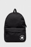 Converse rucsac culoarea negru, mare, cu imprimeu