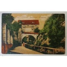 BRASOV , GRAFPARTIE , DRUMUL PRINTULUI , CARTE POSTALA , 1921