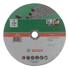 Disc de taiere BOSCH pentru piatra, drept ,D 230 mm , grosime 3 mm