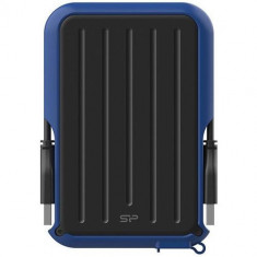 HDD Extern Silicon Power A66, 4TB, 2.5inch, USB 3.2 (Negru/Albastru)