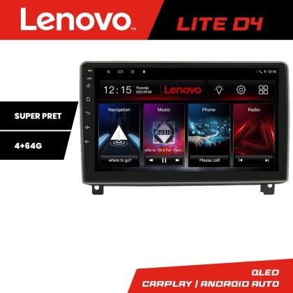 Navigatie Peugeot 407 2004-2011 4+64 GB Quad Core Android Waze USB Navigatie Internet Youtube Radio Lenovo CarStore Technology