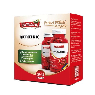 Quercetin 98 90 capsule Adserv foto