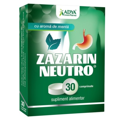 ZAZARIN NEUTRO MENTA 30CPR MASTICABILE foto