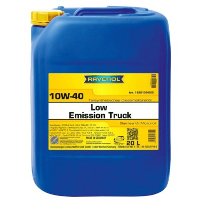 Ulei Ravenol Low Emission Truck 10W40 20 litri foto