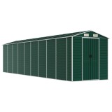 Cumpara ieftin Sopron de gradina, verde, 191x810x198 cm, otel zincat
