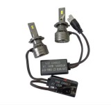 Set 2 Becuri LED H7 Auto BZRSH Ultra Puternice 16000LM, 180W, Canbus Integrat pentru Vizibilitate Maxima pe Timp de Noapte