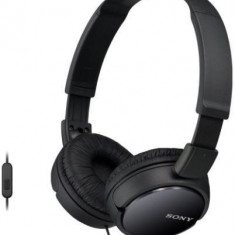 Casti Stereo Sony MDRZX110APB, Jack 3.5mm, Microfon (Negru)