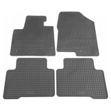 Set covorase auto din cauciuc Hyundai Santa Fe (DM) 2012-2018, Negre