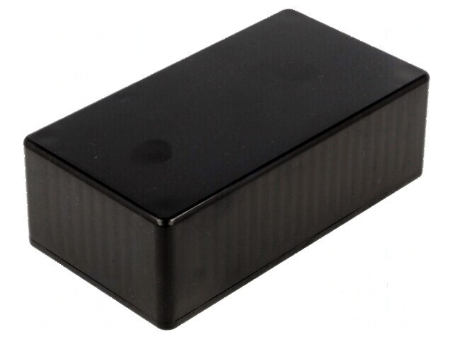 Carcasă universală ABS neagră 65mm x 120mm x 36mm 1591