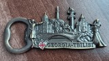 D4 - Magnet frigider - tematica turism - desfacator bere - Georgia 1