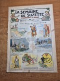 la smaine de suzette( saptamana lui suzette )-9 octombrie 1924-limba franceza