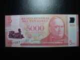 PARAGUAY 5000 GUARANIES 2011 UNC