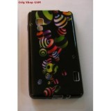 HUSA SILICON IPHONE 4 / 4S NEGRU ART 8