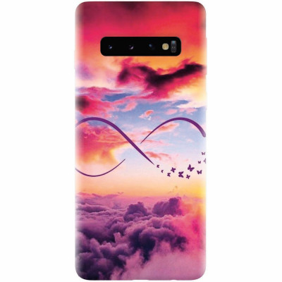 Husa silicon personalizata pentru Samsung Galaxy S10 Plus, Infinit Love foto