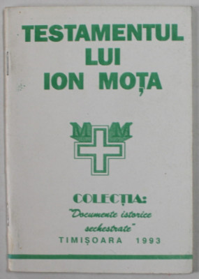 TESTAMENTUL LUI ION MOTA , 1993 foto