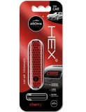 Odorizant auto Aroma Car Fancy Shapes Polymer Hex Cherry