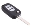 Carcasa cheie auto tip briceag Techstar pentru Renault &ndash; 3 butoane, compatibila cu Clio, Megane, Kangoo, Fluence