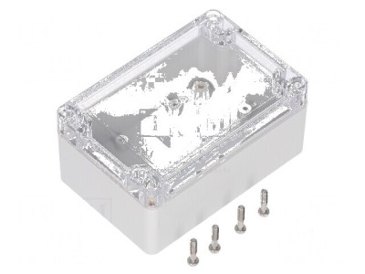 Carcasă universală IP65 80mm x 120mm x 55mm policarbonat foto