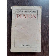 PLATON - ABEL HERMANT (CARTE IN LIMBA FRANCEZA)