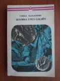 Vasile Alecsandri - Istoria unui galb&icirc;n (editie 1972)