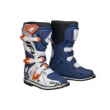 Cizme Motocross / Enduro copii UFO Plast Typhoon alb/albastru/portocaliu