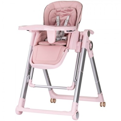 Scaun de masa Chipolino Super Chef 2 in 1 pink marshmallow foto