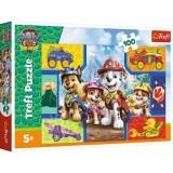 PUZZLE TREFL 100 PATRULA CATELUSILOR CATEI SI DINOZAURI