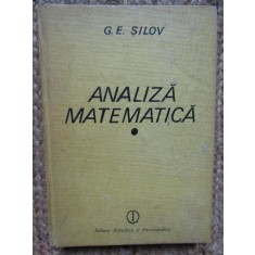 G. E. Silov - Analiza Matematica