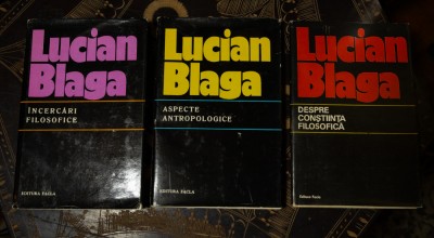 Set Lucian Blaga - 3 volume foto