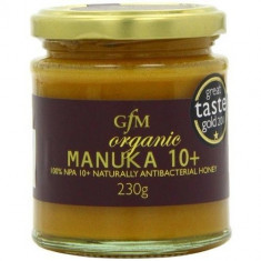 Miere de Manuka 10+ Raw Bio 230gr GFM foto