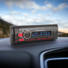 Radio MP3 Player auto 1 DIN „Rapid” cu Putere 4x50W, Bluetooth, AUX, USB, Card MicroSD, Radio FM 87.5-108 MHz, Moduri Sunet Personalizabile
