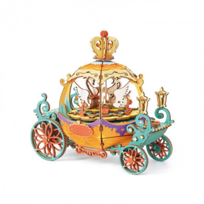 Puzzle 3D Cutie Muzicala, Pumpkin Carriage foto