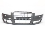 Bara fata Audi A6 (C6), 05.2004-10.2008, grunduita, cu gauri pentru spalatoare faruri, 4F0807105AGRU, Rapid