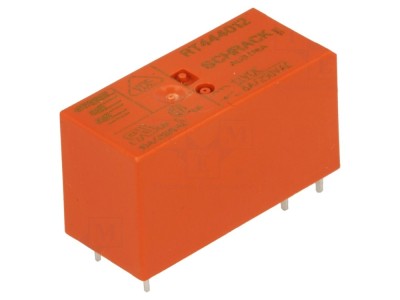 Releu electromagnetic DPST-NO 12VDC 8A foto