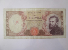 Italia 10 000 Lire 1962 foto