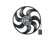 GMV ventilator radiator Opel Astra H, 2004-2014, motor 1.7 Cdti, 1.9 Cdti, diesel, fara AC, 315 mm; 2 pini, fara pre-rezistor