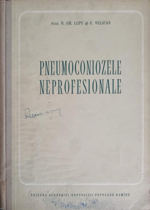 PNEUMOCONIOZELE NEPROFESIONALE-N. GH. LUPU, C. VELICAN-239058