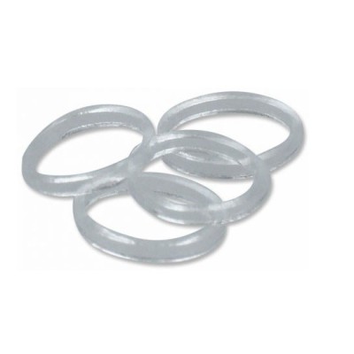 Elastic Pelete DAM MAD Power Bait Bands Clear Transparent foto
