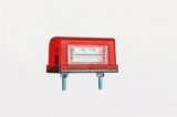 Lampa LED Iluminare Numar Fristom FT-016A, 12-30V, Omologare E20, 83x40mm, 2 LED-uri, Distanta suruburi 45mm