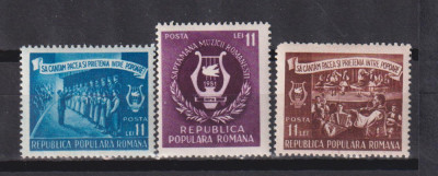 SAPTAMANA MUZICII LP 288 MNH foto