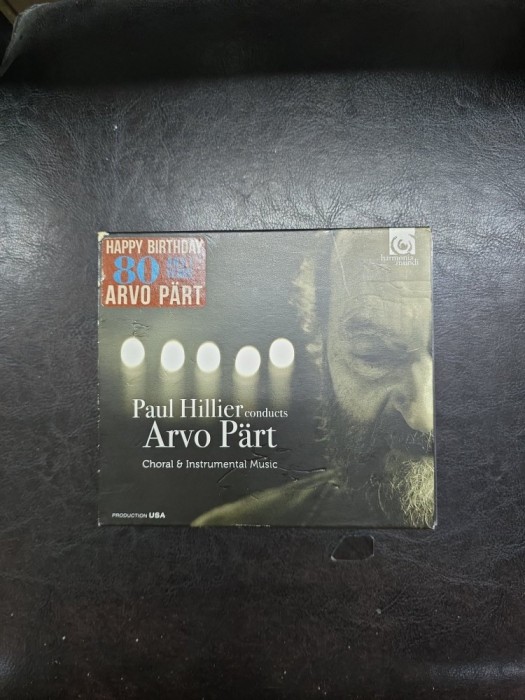 CD Arvo P&auml;rt - Choral and instrumental Music - conducted by Paul Hillier