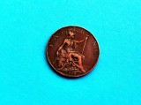 Farthing 1918 Anglia-stare buna-Rarut