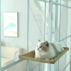 Hamac Elegant pentru pisica cu montaj pe geam, 55 x 32 cm AVX-ZW16