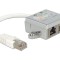 RJ45 PORT DOPPLER 1 X RJ45 STECKER &gt; 2 X RJ45 BUCHSEN (2 X E 65177 DELOCK