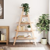 VidaXL Raft cu 5 niveluri &icirc;n formă de A 110x40x180,5 cm lemn masiv pin