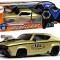 Masinuta sport RC pentru copii cu telecomanda, aurie, 1:20, 10245