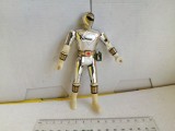 bnk jc Power Rangers Ranger Metallic Silver White 1995 Bandai 5.5&quot;