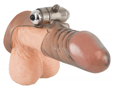 Prelungitor Penis Cock Sleeve cu Vibratii, Stimulation foto