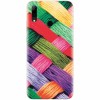 Husa silicon pentru Huawei P Smart 2019, Colorful Woolen Art