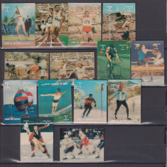 UMM AL QIWAIN SPORT OLIPIADE 1972 MI. 3D MNH